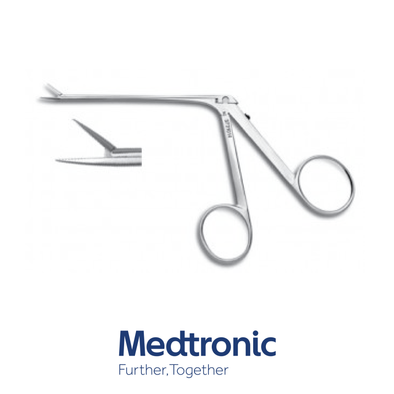 Medtronic. Pinza de Cocodrilo Bellucci de 8 x 81 mm.