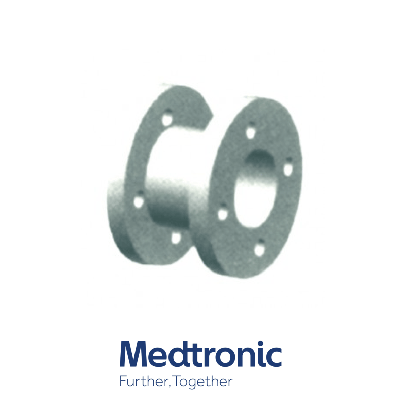 Medtronic. Tubo de Ventilación Reuter Bobbin de 1.27 mm Acero Inoxidable.
